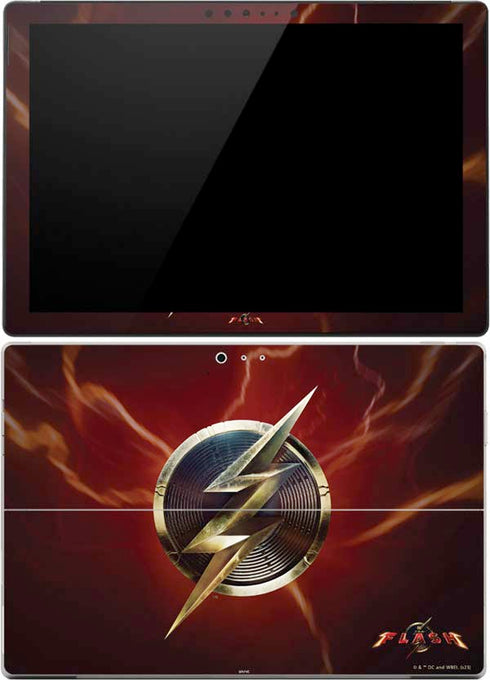 DC Comics The Flash Movie: Logo Poster Surface Pro (2017) Skin